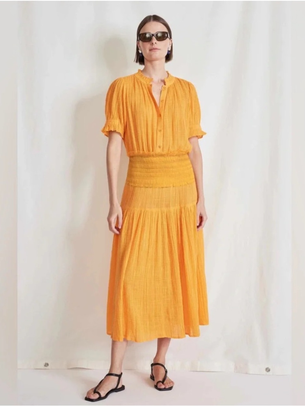 APIECE APART LAS ALTURAS MAXI - Size Small, Tangelo